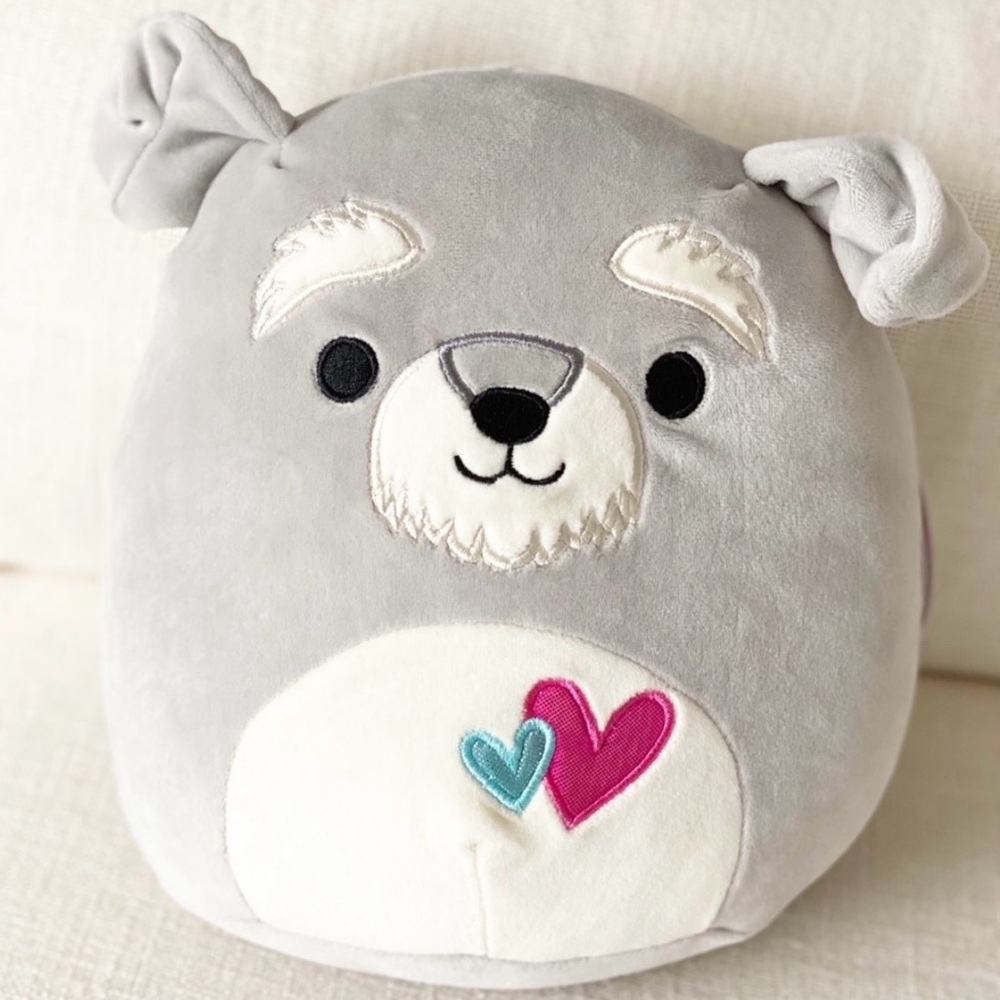 squishmallows • shaun the schnauzer | 8”